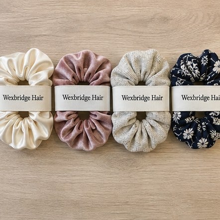 Customized scrunchies for retail and fashion brands